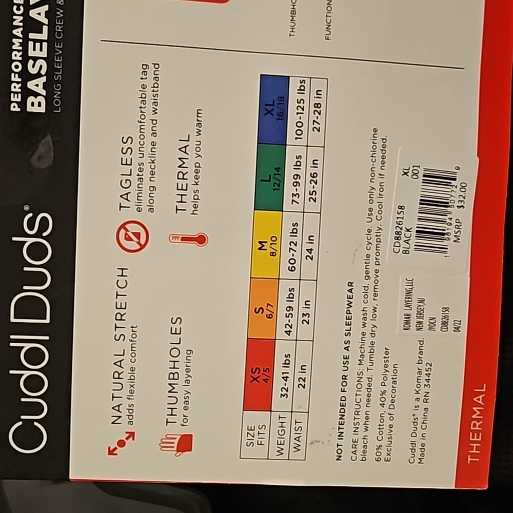 Baselayers thermal set - Picture 2 of 2